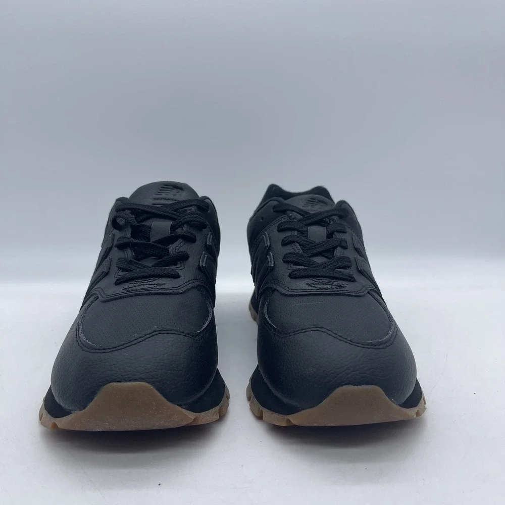 New Balance 574 Classic GC574DFN Kids' Size 6 Running Shoes Black Gum Sneakers
